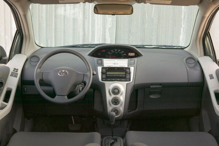 2008 Toyota Yaris Hatchback Cockpit Picture / Pic / Image
